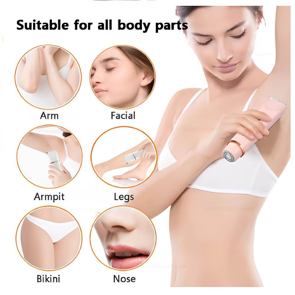 Electric Shaver for Woman Double Head